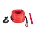 thumbnail image 2 of 3/8"x100ft Synthetic Winch Rope 23809lbs Recovery Cable Winch Line for Truck SUV Black/Red, 2 of 31