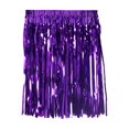thumbnail image 4 of EnJoCho Girls Shiny Tutu Skirt Kids Metallic Tassel Pleated Min𝗂 Skirts Children Carniva𝗅 Ballet Dance Dress Elastic Waist Tutus, 4 of 4