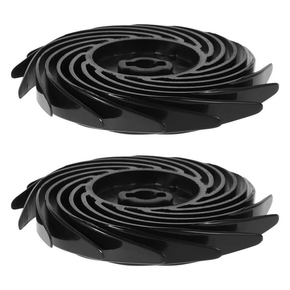 Money Counter Replacement Plastic Wheel for Home Use Black 2 Pieces Ensures Accuracy and Stability