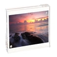 thumbnail image 2 of Sparkle Clear Acrylic Magnet Frame Double Sided Magnetic Picture Frame, Floating Photo Frame, Acrylic Frame Square, 2 of 2