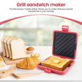 thumbnail image 4 of Machine à Toasties Micro-Ondes, Machine à Toasties Micro-Ondes, Rouge, 4 of 5