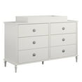 thumbnail image 2 of Little Seeds Rowan Valley Arden 6 Drawer White Changing Dresser, 2 of 13