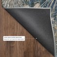 thumbnail image 5 of Addison Rugs Mayfield Premium Machine Washable Transitional Floral Navy Rectangle Rug, 8' x 10', 5 of 6