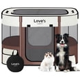 thumbnail image 1 of Corral para Mascotas "La Cabaña del Amor" - Carpa para Cachorros para Interior y Exterior, 1 of 8