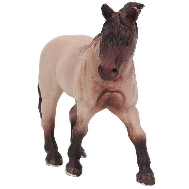 Modelo de caballo de plástico, figura de caballo sólido de simulación, modelo de caballo, juguete modelo de caballo, muy recomendado