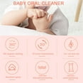 thumbnail image 3 of Baby Oral Cleaner, Safe Use Baby Oral Tongue Brush Wet Dry Dual Use Strict Process  For Home For Baby, 3 of 8