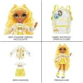 thumbnail image 2 of Rainbow High Jr High Sunny Madison - poupée-mannequin JAUNE de 9 po (23 cm), 2 of 6