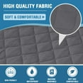 thumbnail image 6 of H.VERSAILTEX 100% Waterproof Couch Covers for Kids Children Dog Cat Machine Washable Sofa Slipcovers with Elastic Straps, Furniture Protector Pet Friendly(Sofa, Rocket Gray), 6 of 8