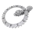 thumbnail image 1 of Retro 3D Moving Gear Clock, Large HangingMechanical Wall Art Decorative Clock Durable Structure For Living Room, Office, And Study, 1 of 8