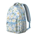 thumbnail image 2 of "Fashion Sunflower Floral Backpack for Women - Extra Large Capacity College Bag with Laptop Compartment, Stylish Wildflowers Pattern, Comfortable Shoulder Straps", 2 of 6