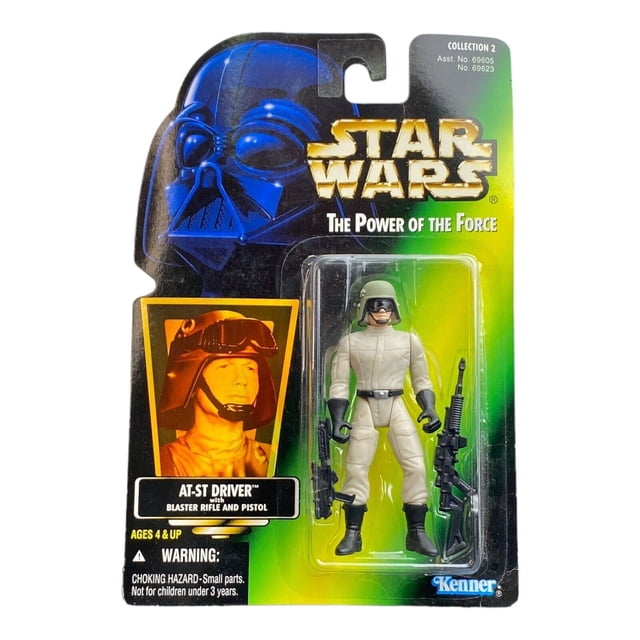 Figura de acción STAR WARS AT-ST Driver con bláster