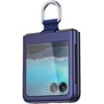 thumbnail image 3 of Phone Case Compatible with Motorola Razr+/ Motorola Moto Razr Plus 2023 with Ring, Shockproof Protective Phone Case Cover for Motorola Razr 40 Ultra QHZH-Royal Blue, 3 of 12