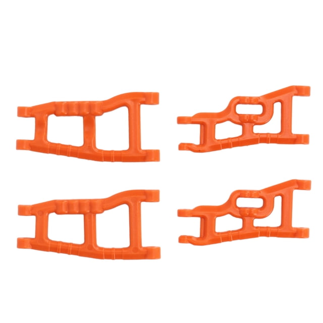 Kit De Brazo Oscilante RC, Kit De Brazo De Suspensión Trasera Delantera RC Rendimiento Estable Resistente Al Desgaste Fácil De Instalar Piezas De Actualización Para Coche De ANGGREK Naranja