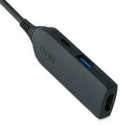 onn USB Type C 3 in 1 Adapter with 4 inch cable