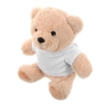 thumbnail image 3 of Oso de peluche de sublimación DIY, suave y tierno, con camiseta en blanco para baby showers, cumpleaños y Navidad para niños y adultos, 3 of 8
