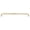Gold, variant on 1" Wraparound Curtain Rod Set, Adjustable 48-84 Inches, Blackout Design, Black