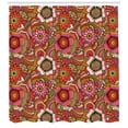 thumbnail image 3 of Ambesonne Ethnic Shower Curtain, Motley Spring Art, 69"Wx70"L, Multicolor, 3 of 3