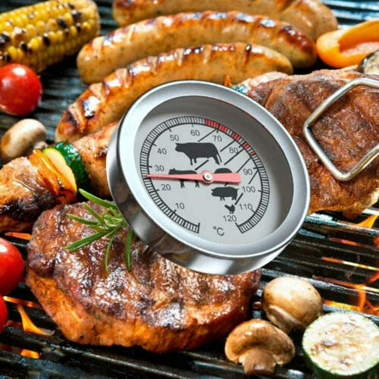 MEASUREMAN Dual Probe Digital Cooking Meat Thermometer Large LCD