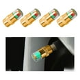 thumbnail image 4 of 12 PCS Tire Pressure Monitor Stem Caps,2.4Bar 36PSI Car Tire Pressure Monitor With 3-Color Eye Alert,Universal Stem Caps For Cars,Indicator 3 Color Eye Alert,Yellow, 4 of 9