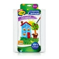 thumbnail image 4 of Crayola Paint Canvases, White, 2 Pack, 4 of 9