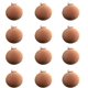 thumbnail image 1 of 12 bolas de terciopelo para adornos navideños de 3,15 pulgadas, adornos vintage para árboles de Navidad, bolas de plástico flocadas irrompibles, adornos colgantes para árbol de Navidad para bodas, fie, 1 of 5