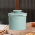 thumbnail image 4 of Eoperou French Butter Crock: Ceramic Jar with Sealed Lid Solid Color Design Multifunctional Storage, 4 of 7