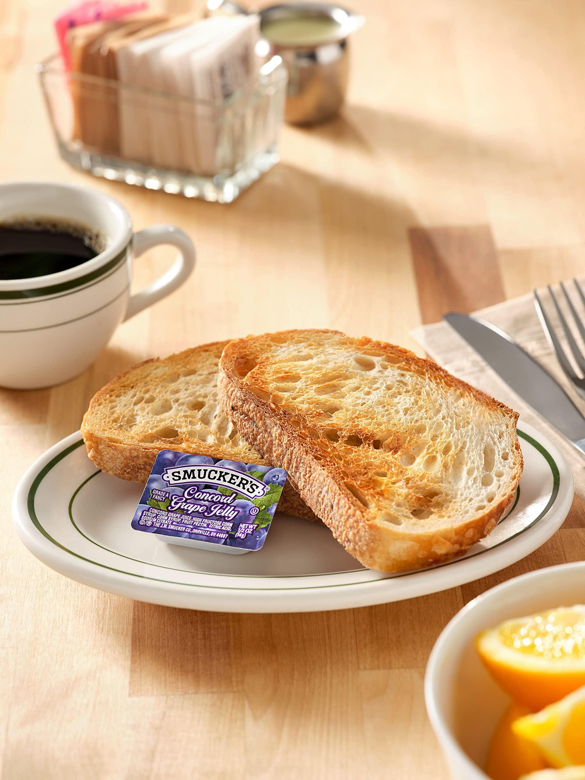 Smucker's Concord Grape Jelly .5 oz Case of 200 Cups