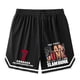 thumbnail image 3 of Pantalones cortos de Anime Slam Dunk para hombre, pantalón corto informal de gran tamaño, baloncesto, SHOHOKU, Sakuragi, Hanamichi, Fitness, suelto, cinco puntos, 3 of 4