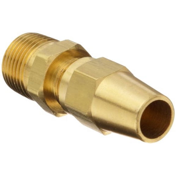 Weatherhead Strt, Brass, Comp. 1/2 in, MNPTF 1/2 in 1368X8X4