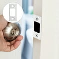 thumbnail image 3 of 2pcs Deadbolt Strike Plate Hole Filler Door Reinforcement Plate Accessory, 3 of 9