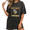 Black-4, variant on Women If Only Closed Minds Skateboarding Cherub Graphic fun Tees T Shirt Tops Round Neck Cotton Washed T Shirt Black S-2XL Plus Size