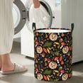 thumbnail image 4 of Lsque Owl And Leaves pattern Laundry Hamper Basket, Tall Woven Rope Hamper Basket for Clothes, Lightweight Storage Basket, Collapsible Waterproof-Medium, 4 of 8
