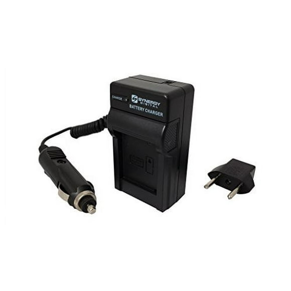 JVC GZ-EX210 Camcorder Battery Charger Smart Charging LED indicator - Replacement Charger for JVC BN-VG107, VG114, and VG121 Battery Series