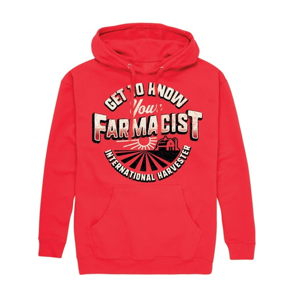 Case IH - International Harvester Get To Know Your Farmacist - Men's Pullover Hoodie