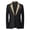 #500-Gold, variant on Ceisia Men's Slim Fit Casual Suit Jacket Colorblock Single Breasted Lapel Collar Long Sleeve Blazer Middle-Aged Business Top Gold M Gifts