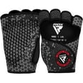 thumbnail image 4 of RDX Weight Lifting Gloves Grip, Non Slip Neoprene Ventilated Gym Barehand Gripper, Silicon Palm Protection, Fitness Men Women Strength Training Bodybuilding, Chin Pull ups Bar Calisthenics Workout, 4 of 6