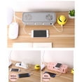 thumbnail image 4 of Baohd Household Power Electric Cable Outlet Portable Shockproof Dustproof Breathable Charging Cord Organizer Manager Storage Box Yellow, 4 of 8