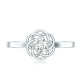thumbnail image 4 of Rosec Jewels Lab Grown Diamond Promise Ring for Women - Interlocking Ring - EF-VS Quality - Ready to Gift with Jewelry Box, 14K White Gold, US 9.00, 4 of 8
