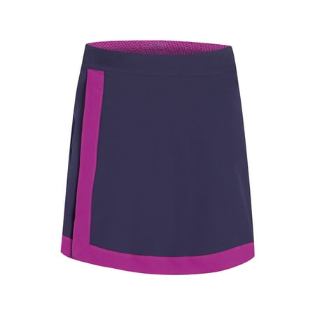 New Women's Adidas Tour Geo Midnight Ink Golf Skort Pull on Style - Pick