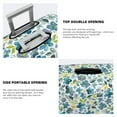 thumbnail image 3 of Zufioo Floral In Blue Print Luggage Case Protective Cover, Zippered Anti-scratch Luggage Case Cover, Suitable for Travel, Business, Unisex-Large, 3 of 7