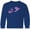 Royal Blue, variant on Inktastic Hummingbird Flying Swirl Long Sleeve Youth T-Shirt