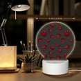 thumbnail image 6 of Pofeuu Red Ladybugs On Dark Background Print LED Christmas Night Light Lamp Base Gift DIY 3D Clear Acrylic Blank Engrave Sheets for Room Cafe Bar Birthday Party Decoration, 6 of 9