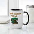 thumbnail image 4 of CafePress - English Teachers Get Lit - 15 oz Ceramic Large White Novelty Mug, 4 of 4