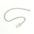 thumbnail image 1 of Classic Silver Plated Pocket Watch Chain key Chain, 1 of 8
