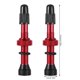 thumbnail image 5 of Greeniant Válvulas sin cámara para bicicleta, 2 uds., aleación extraíble, núcleo de goma de cobre, boquilla de vacío francesa, accesorios para Ciclismo Rojo 58 mm Greeniant OD000751-02, 5 of 6