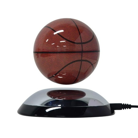 Elegantoss Magnetic Levitation Rotating Basketball Suspended in Air Floating Basketball Perfect Gift for Home Office Desk Decoration