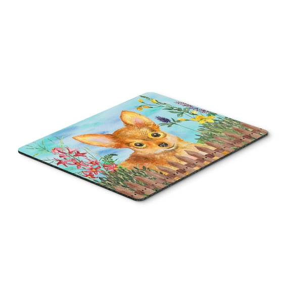 Toy Terrier Spring Mouse Pad Hot Pad or Trivet