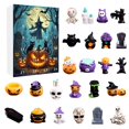 thumbnail image 1 of Calendario de cuenta atrás para Halloween, set sorpresa con juguetes para niños y adultos, 1 of 6