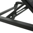 thumbnail image 5 of Adjustable Aluminum Outdoor Chaise Lounge Chairs, Black, Set of 2, 5 of 12