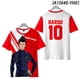 thumbnail image 3 of 2022 Última camiseta BLUE LOCK NAGI para hombres, camisetas con estampado 3D para mujeres, camisetas de manga corta con cuello redondo, camisetas de dibujos animados de anime para niños y niñas, 3 of 5